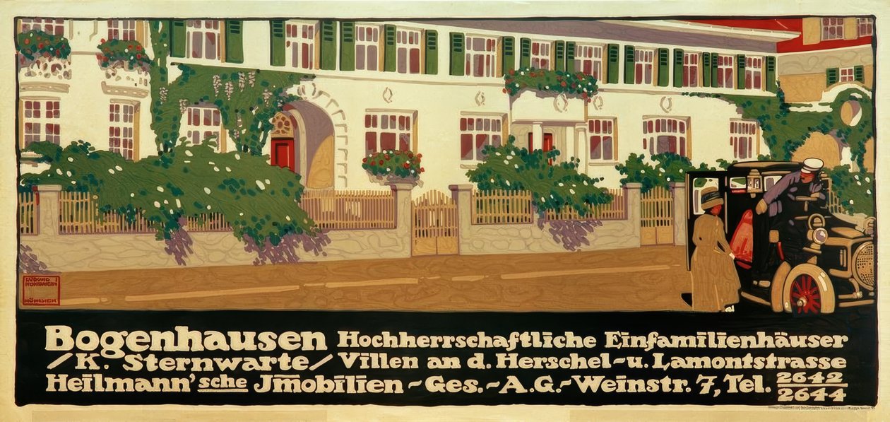 Bogenhausen / Hochherrschaftliche Einfamilienhäuser / K von Ludwig Hohlwein