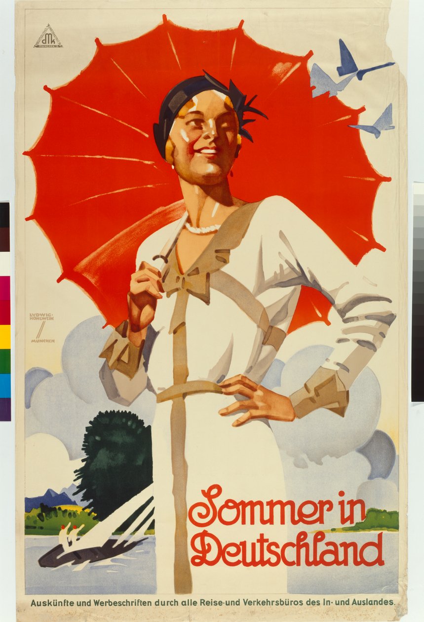 Sommer in Deutschland von Ludwig Hohlwein