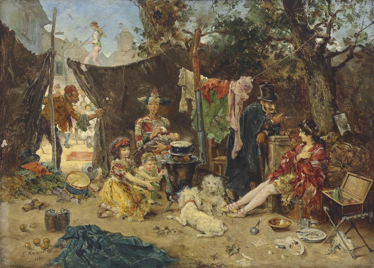 Hinter den Kulissen von Ludwig Knaus