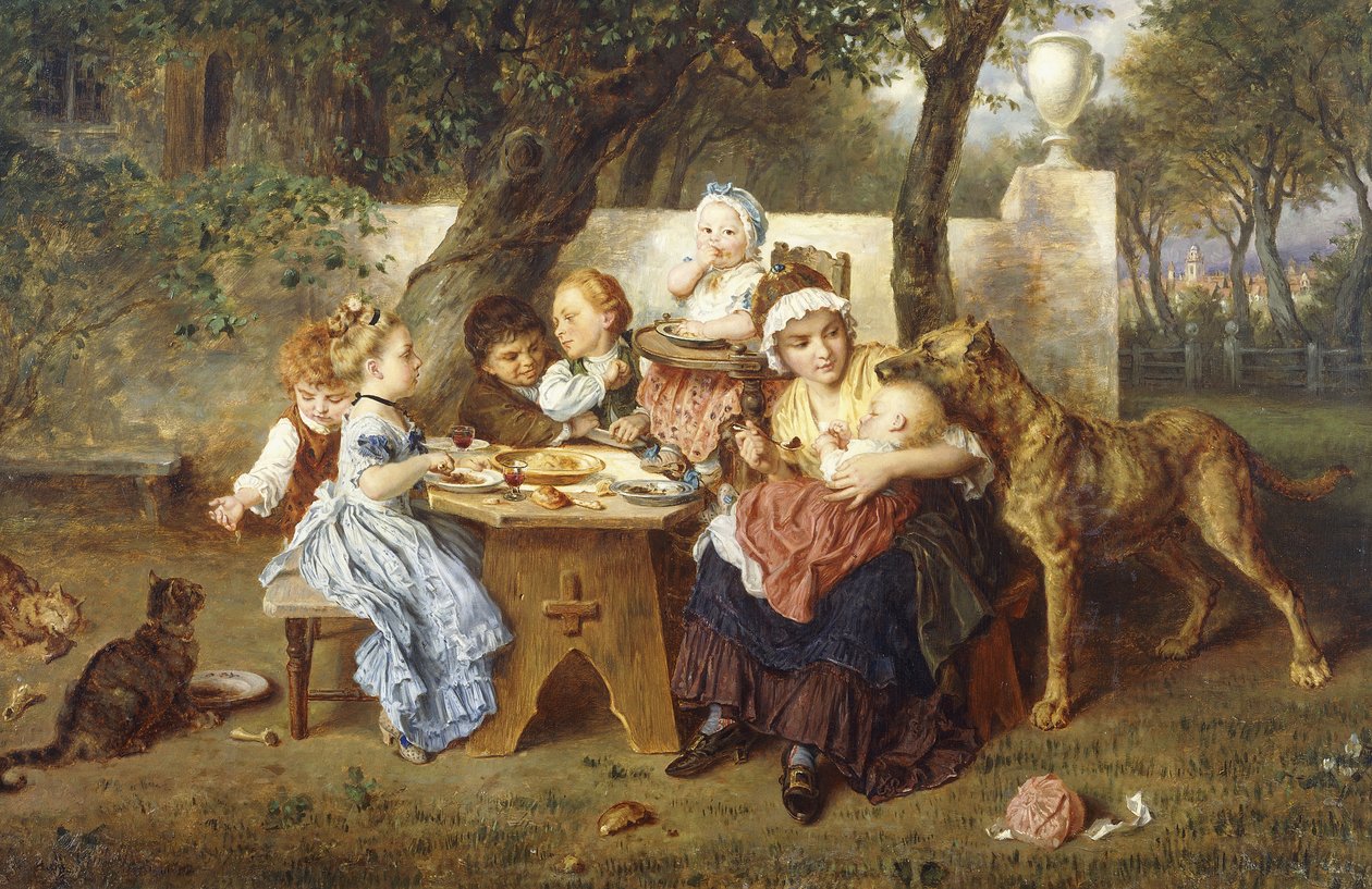 Die Geburtstagsfeier von Ludwig Knaus