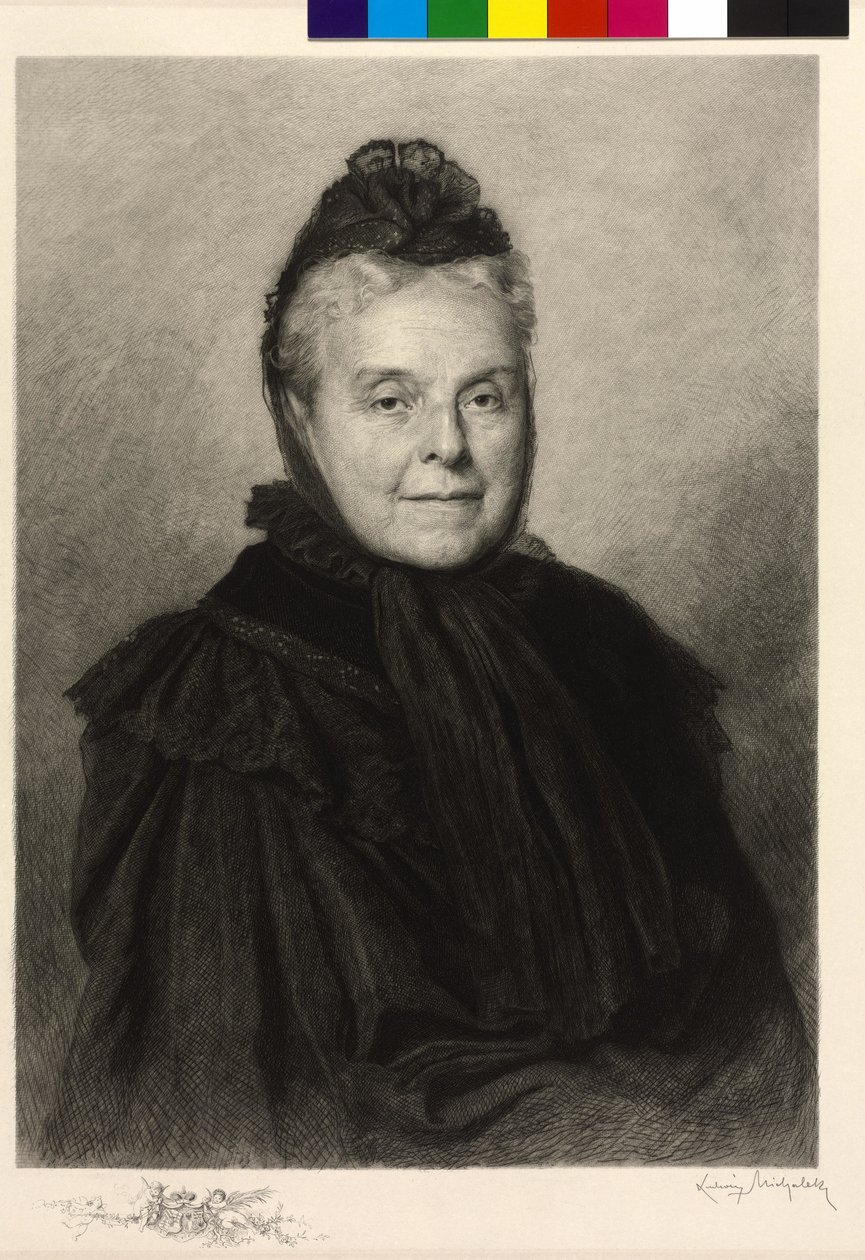 Maria Prinzessin von und zu Liechtenstein von Ludwig Michalek
