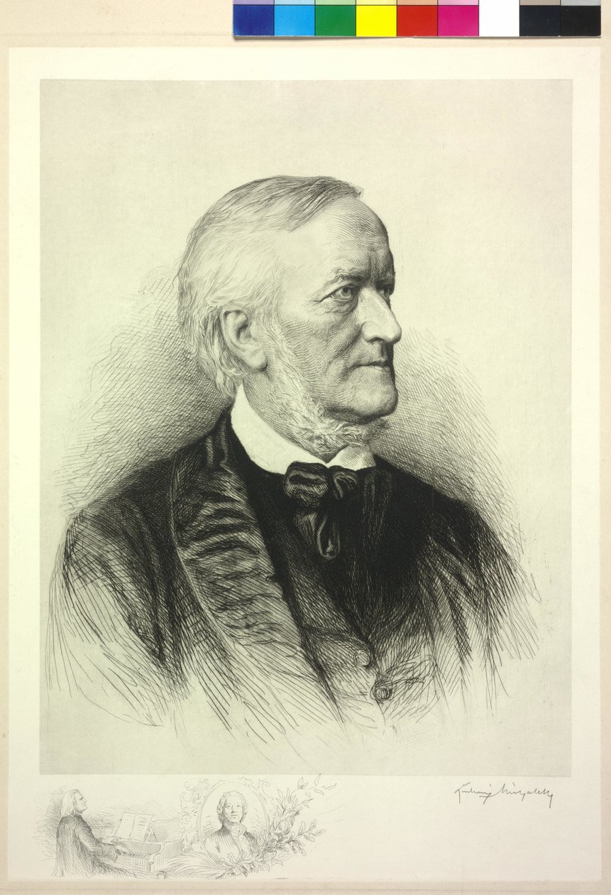 Richard Wagner von Ludwig Michalek