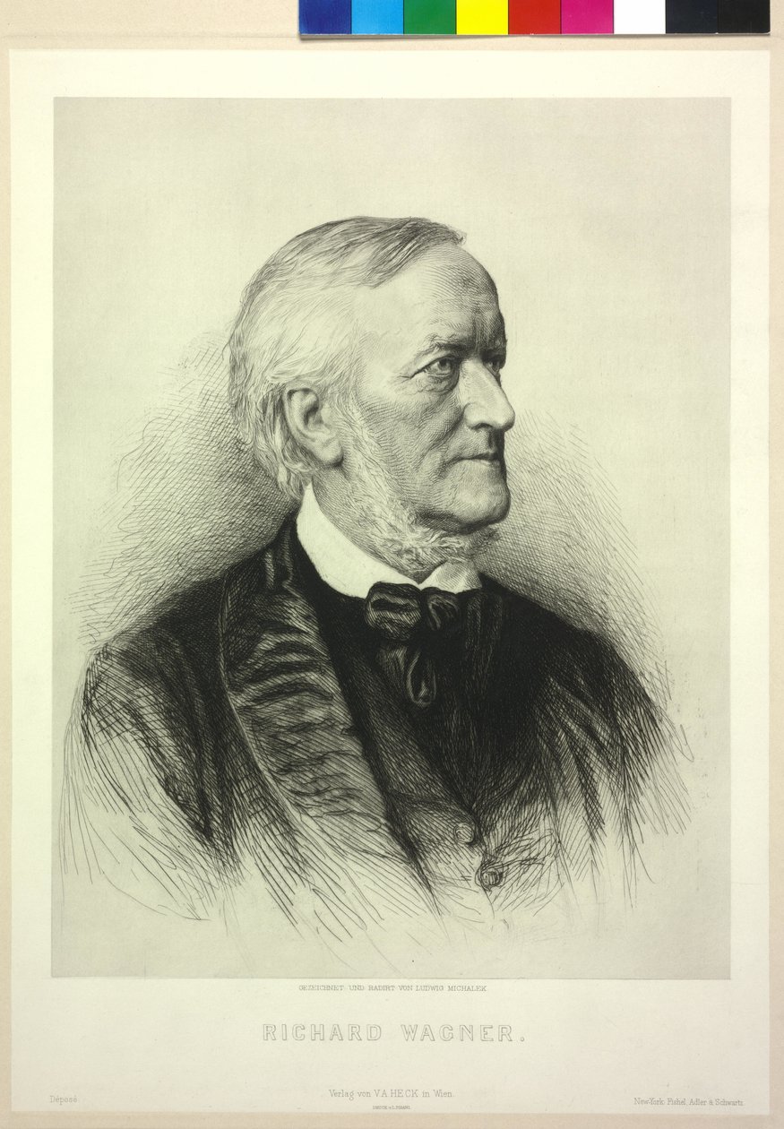 Richard Wagner von Ludwig Michalek