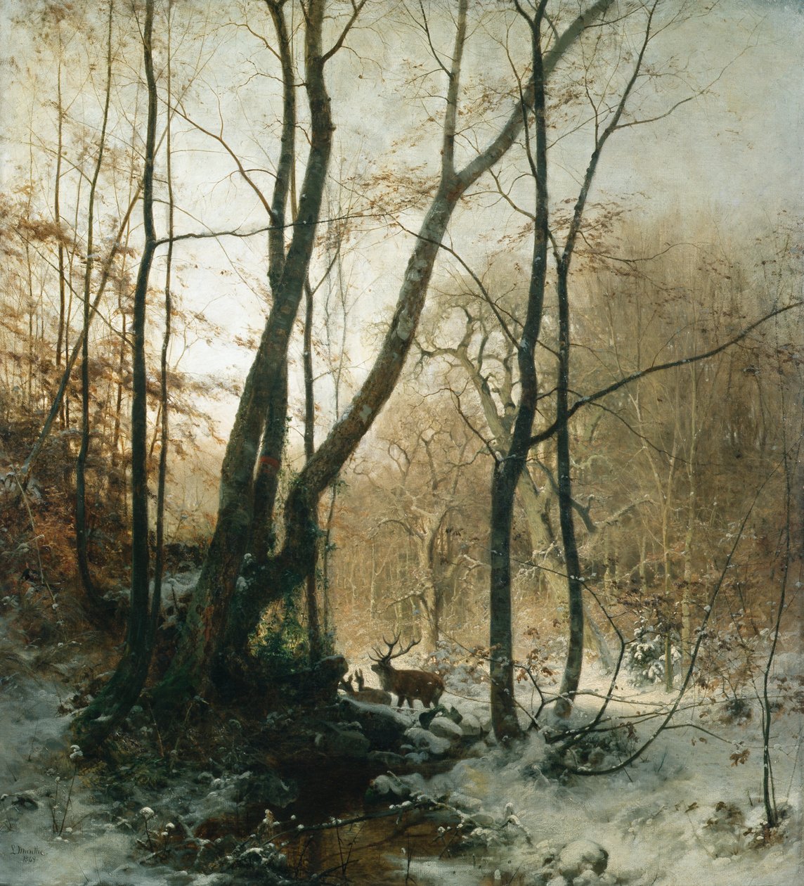 Deutscher Winter von Ludwig Munthe