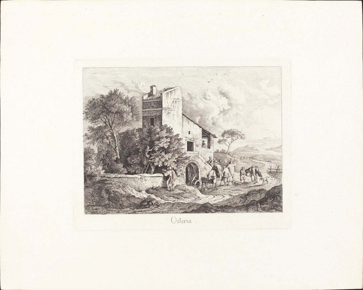 Osteria von Ludwig Richter