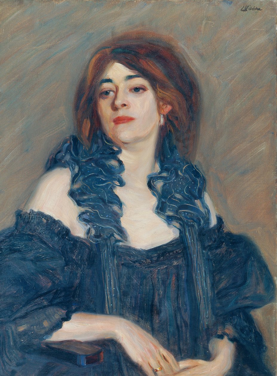 Damenbildnis von Ludwig Wieden