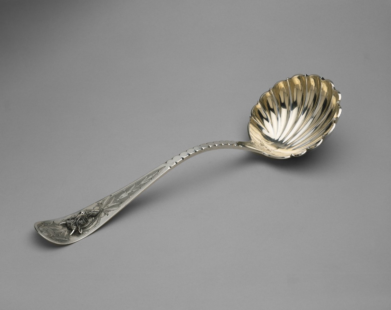 Schöpflöffel, um 1867 von Ludwig and Co. Schohay