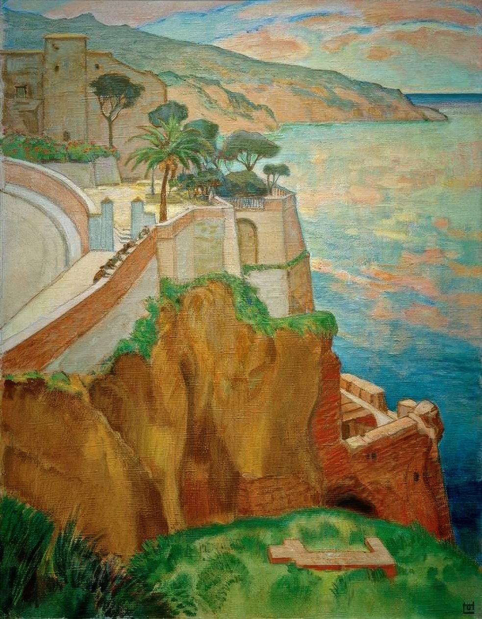 Sorrentiner Küste von Ludwig von Hofmann