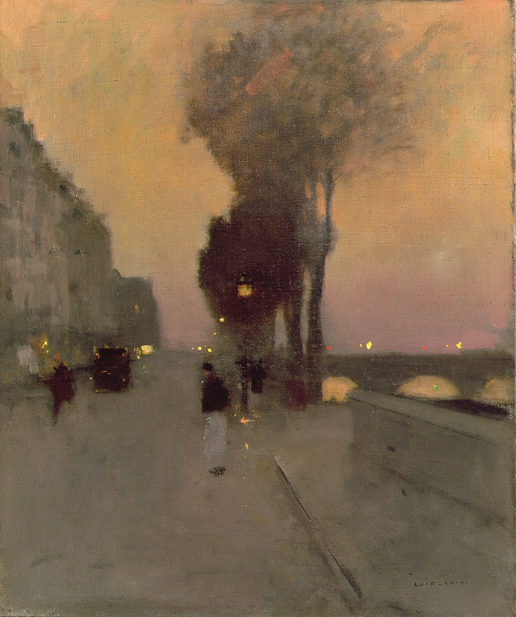 Quai Bourbon, Paris von Luigi Loir