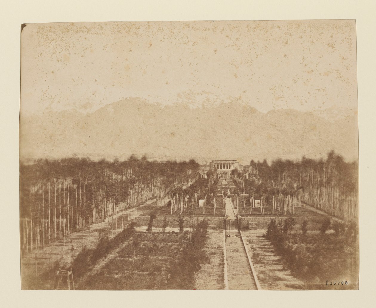 Teheran, Garten des Nizamiyeh von Luigi Pesce