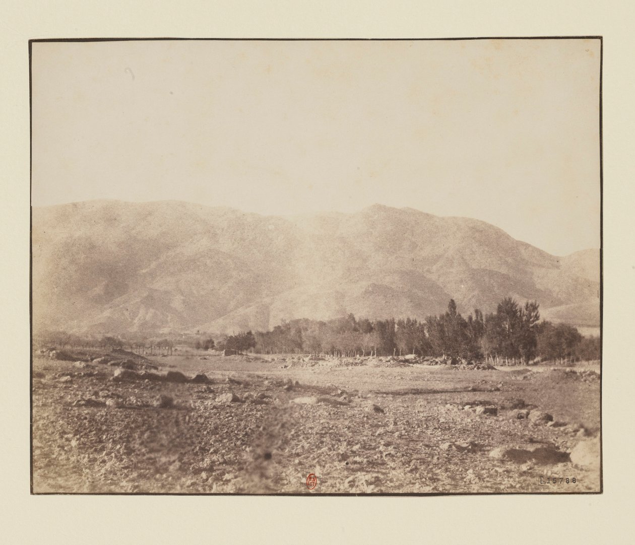 Landschaft in Persien, Elburs-Gebirge bei Teheran (Ansicht 5) von Luigi Pesce