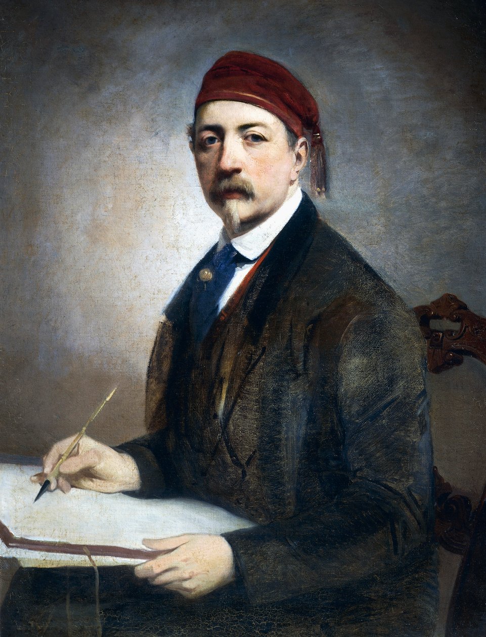 Selbstporträt von Luigi Asioli