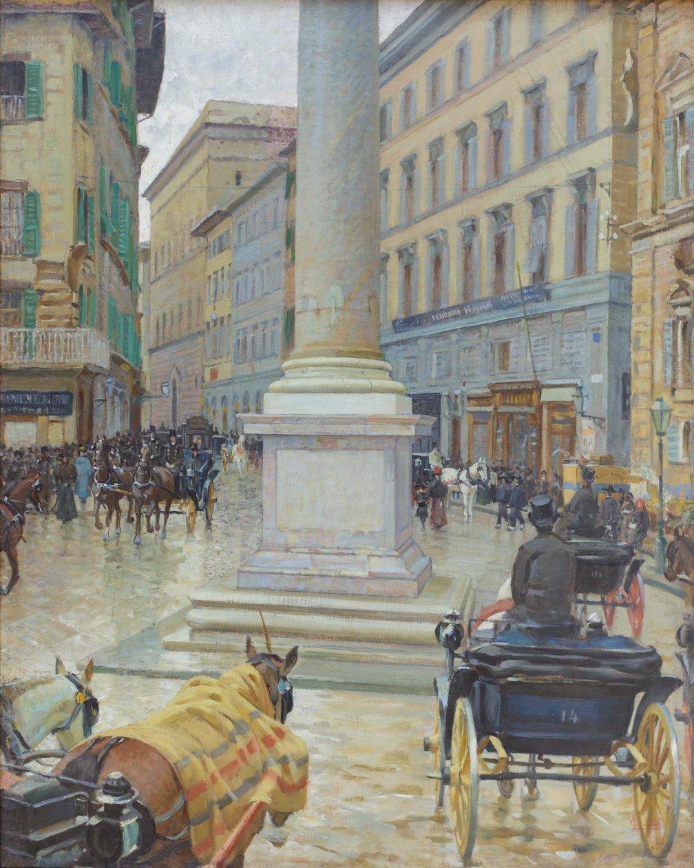 Florenz Piazza S. Trinita