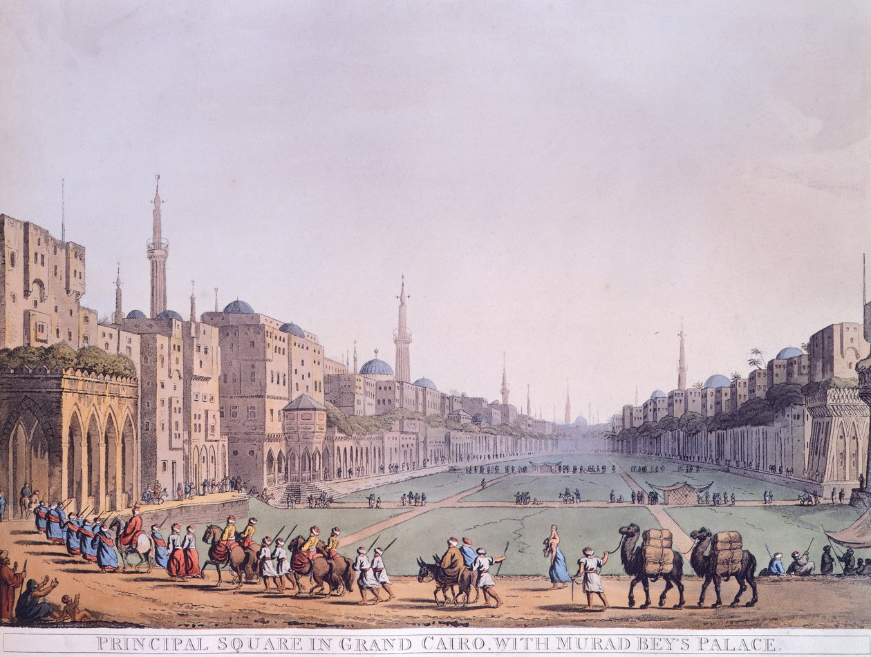 Hauptplatz von Kairo von Luigi Mayer