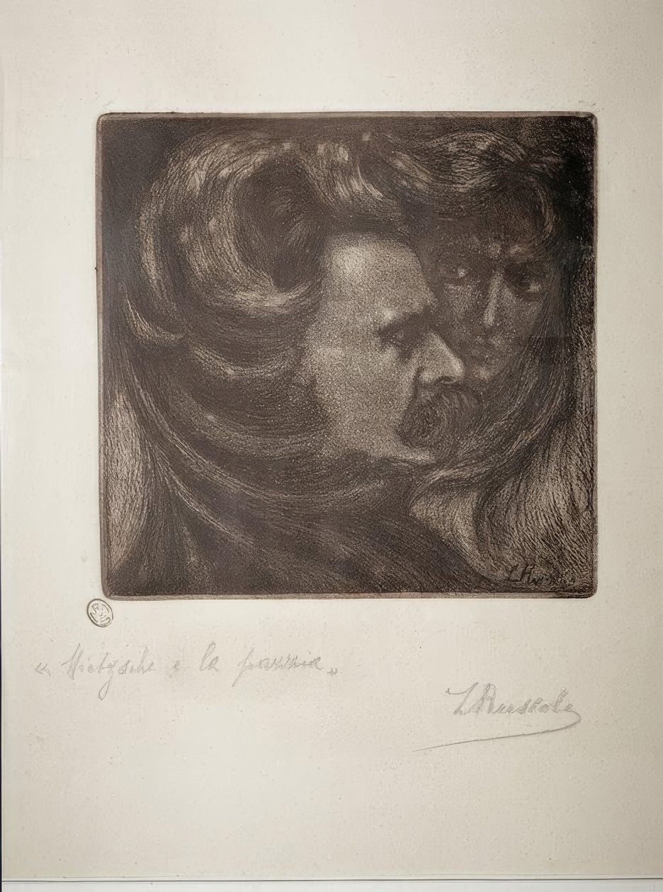 Nietzsche und Wahnsinn von Luigi Russolo