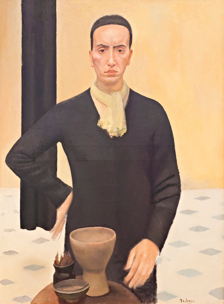 Figur in Schwarz, ca. 1935 von Luigi Trifoglio