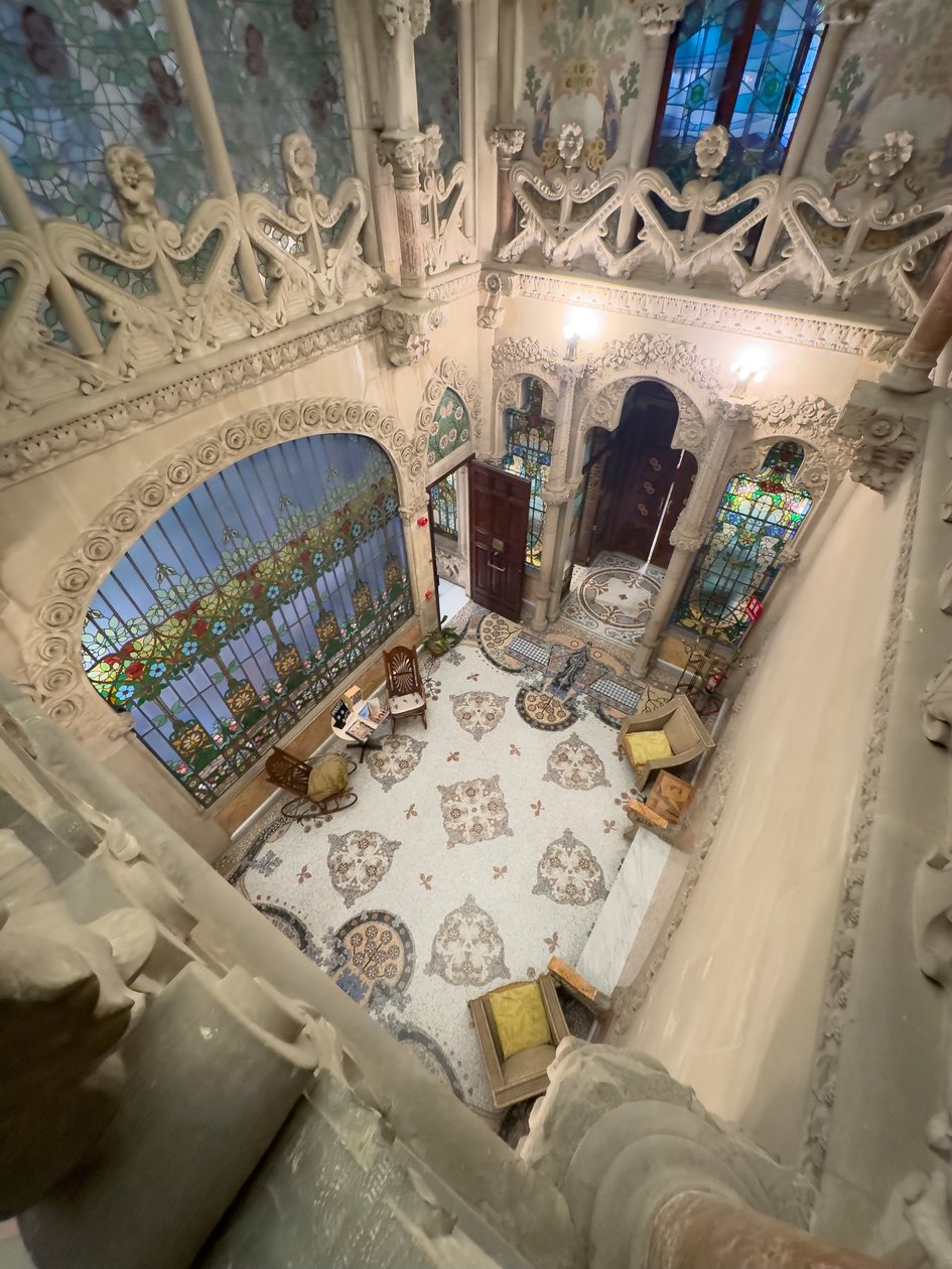 Die Halle, Casa Navas von Luis Domenech i Montaner