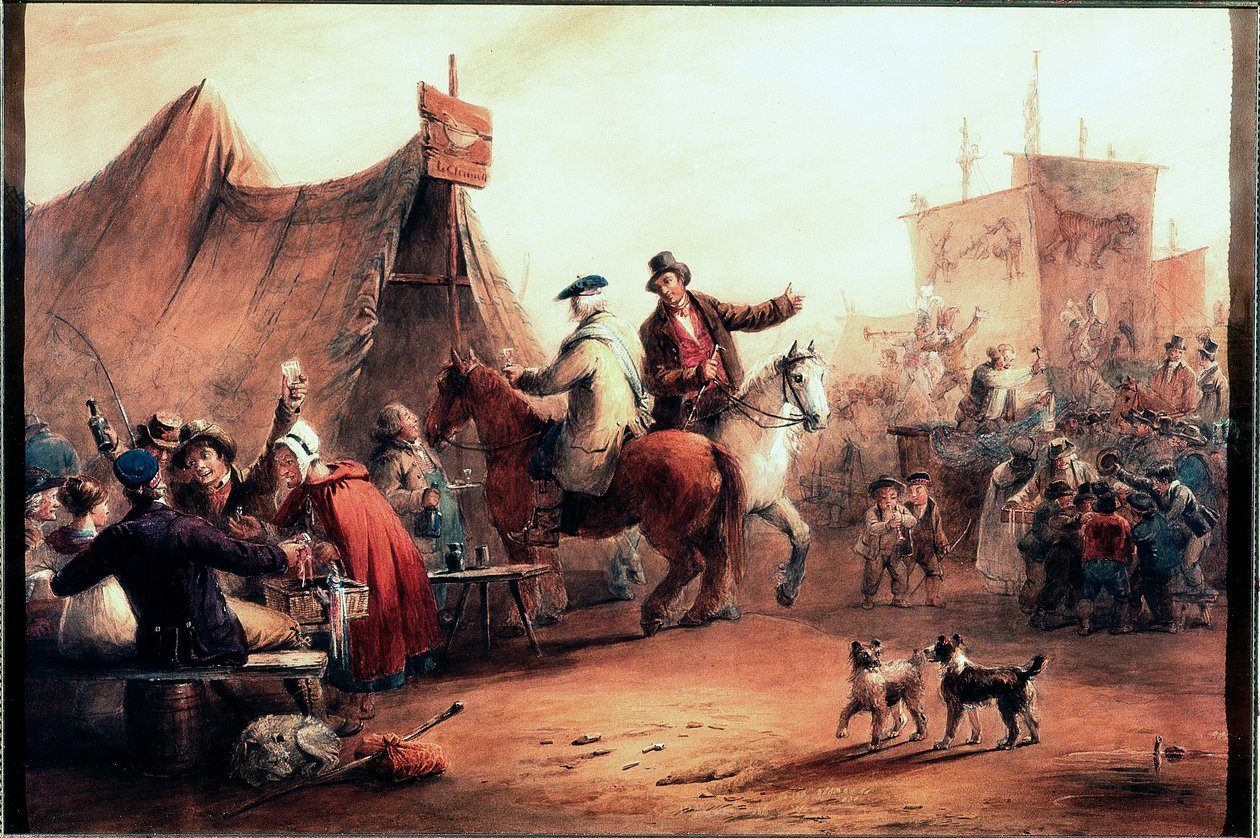 Der Jahrmarkt von Luke Clennell