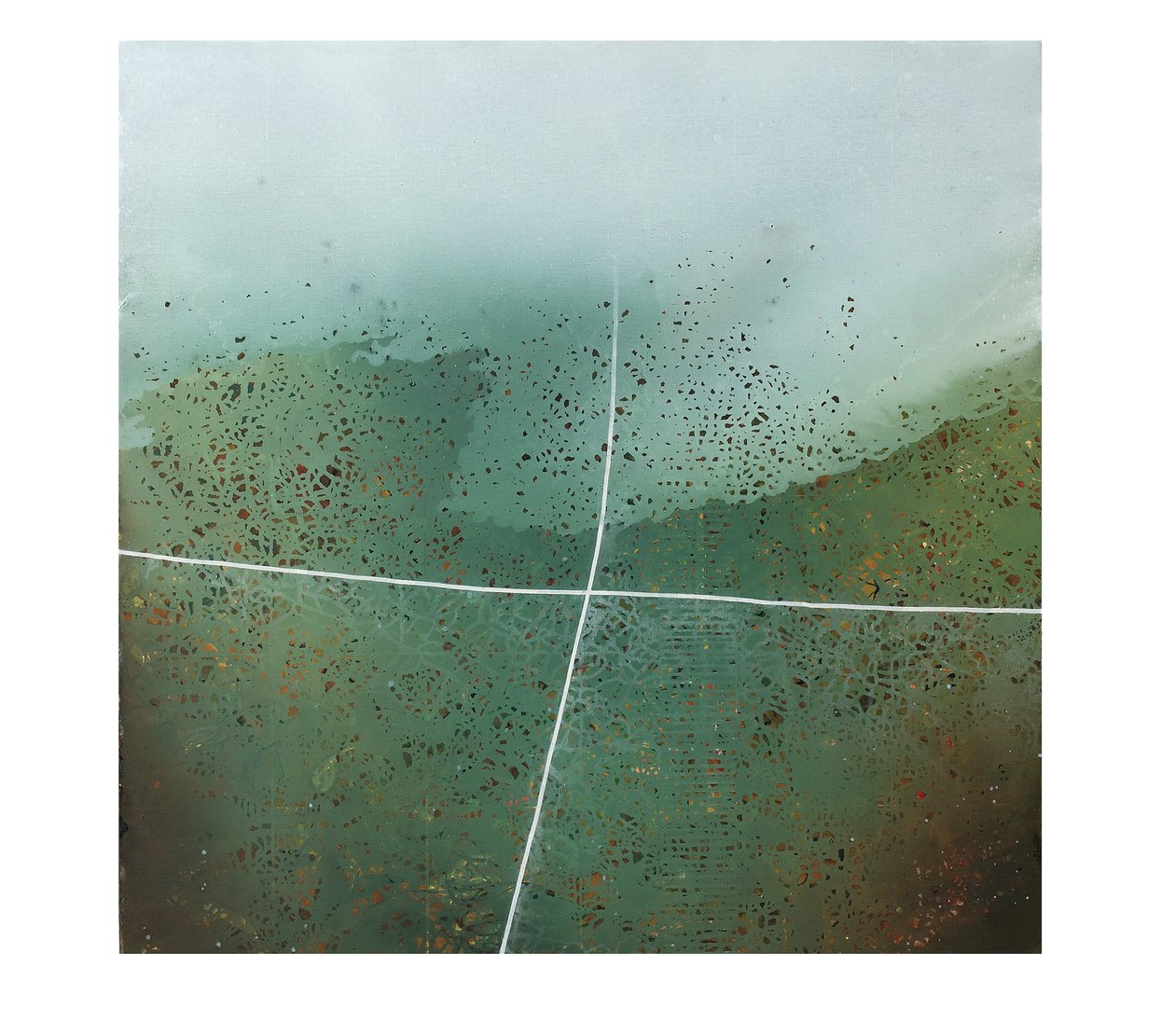 Kreuz, 2007 von Luke Elwes