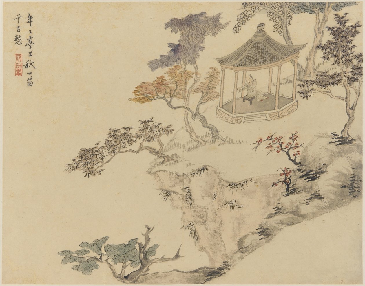 Poetische Konzepte, Qing-Dynastie, 1774 von Luo Ping
