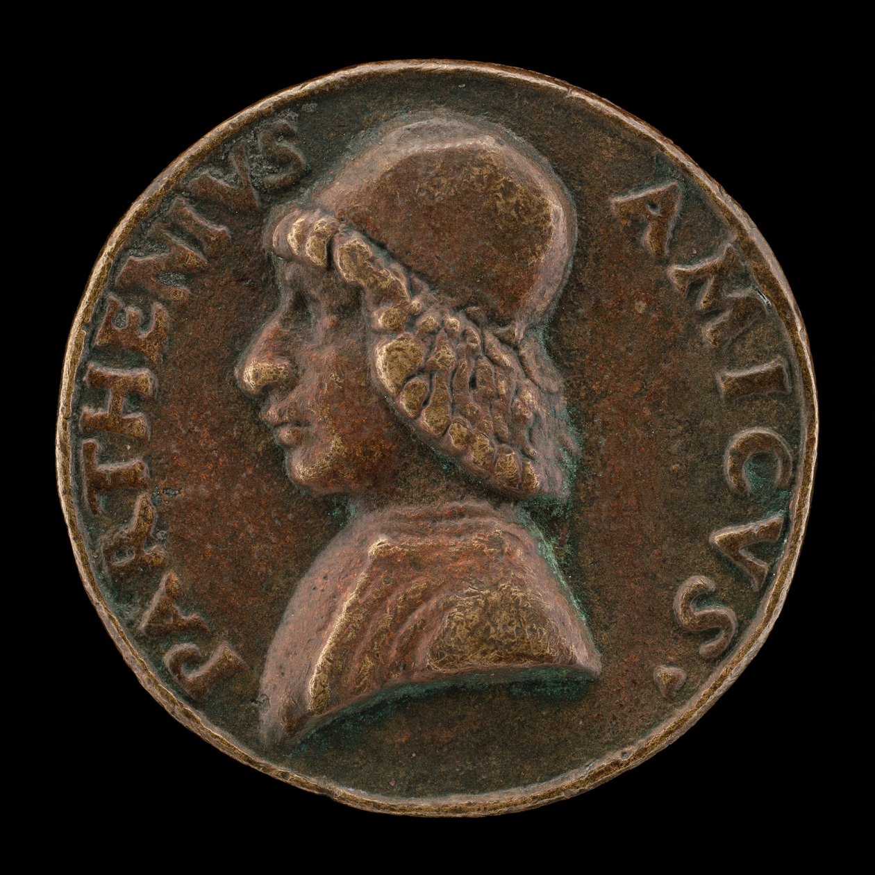 Bartolommeo Partenio, aktiv 1480-1485, Humanist [Vorderseite] von Lysippus Junior