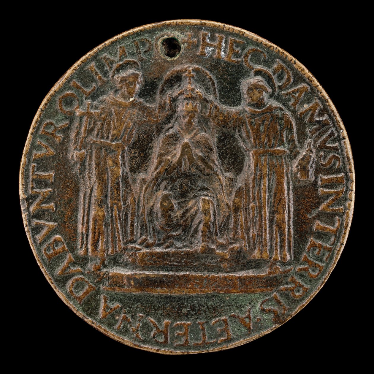 Sixtus IV. wird gekrönt [Rückseite] von Lysippus Junior
