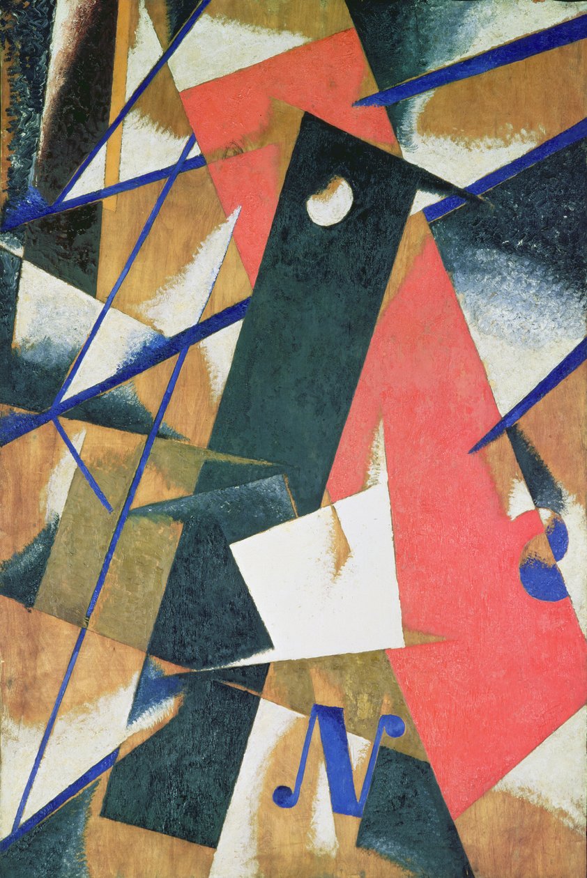 Raumkraftkonstruktion, 1921 von Lyubov Sergeevna Popova