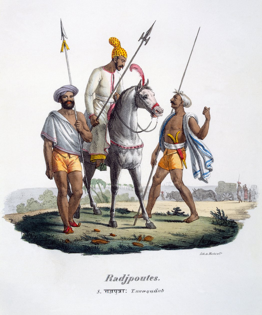 Rajputs, 1827-35 von M.E. Burnouf