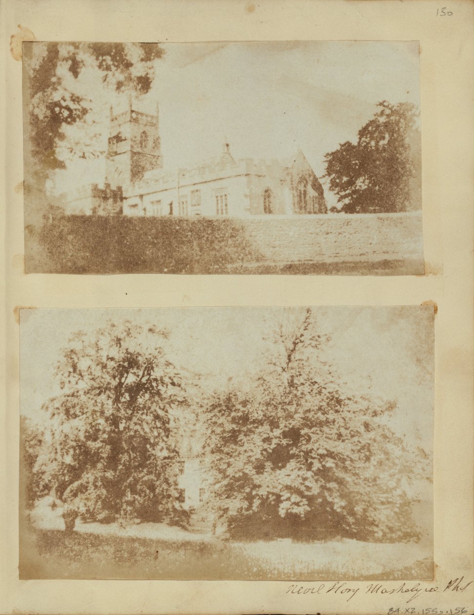 Lydiard Tregoz Kirche von M.H. Nevil Story Maskelyne