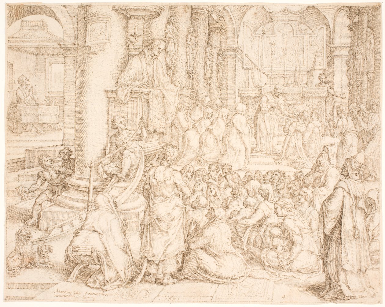Panem nostrum (Unser (tägliches) Brot) von Maarten van Heemskerck