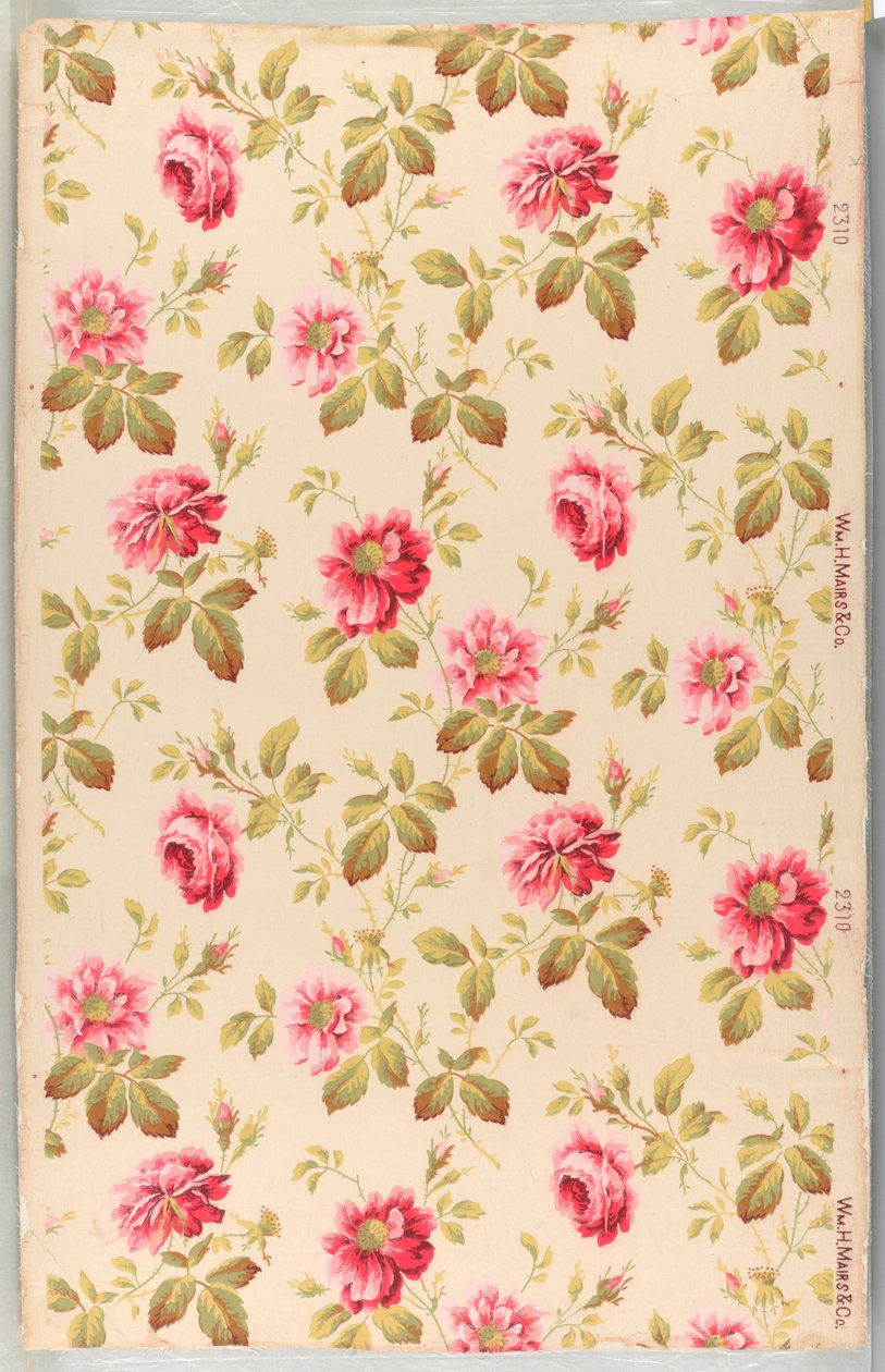 Seitenwand (USA), 1890–1900 von Made by William H. Mairs and Company