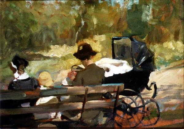 Der Kinderwagen von Madelaine Barker