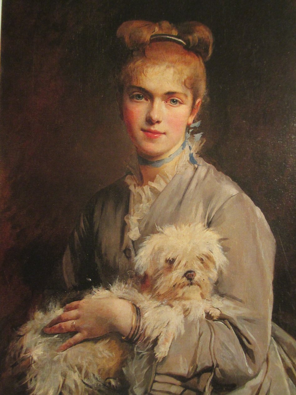 Porträt von Colette Dumas (1860-1907) von Madeleine Lemaire