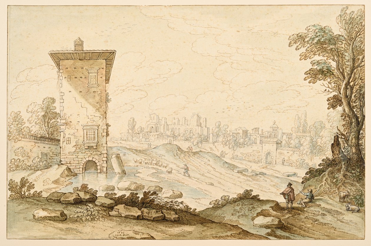 Römische Landschaft von Maerten de Cock