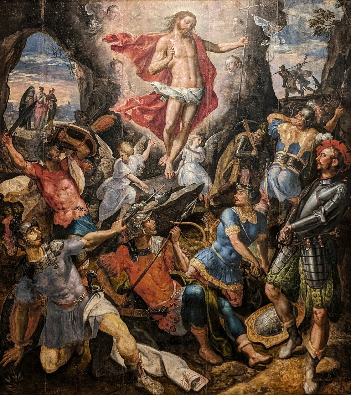 Die Auferstehung Christi von Maerten de Vos