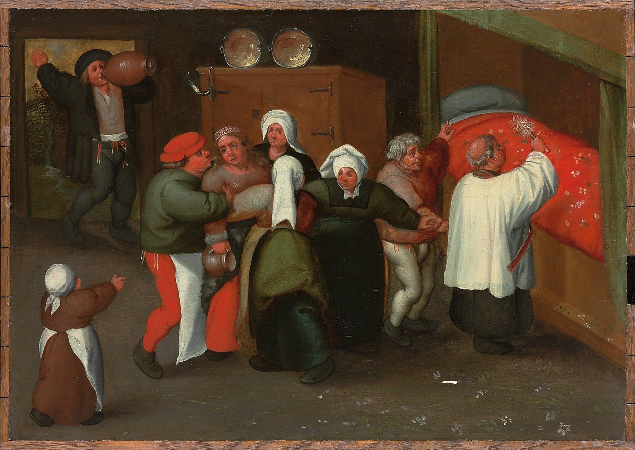 Der Segen der Ehe von Maerten van Cleve