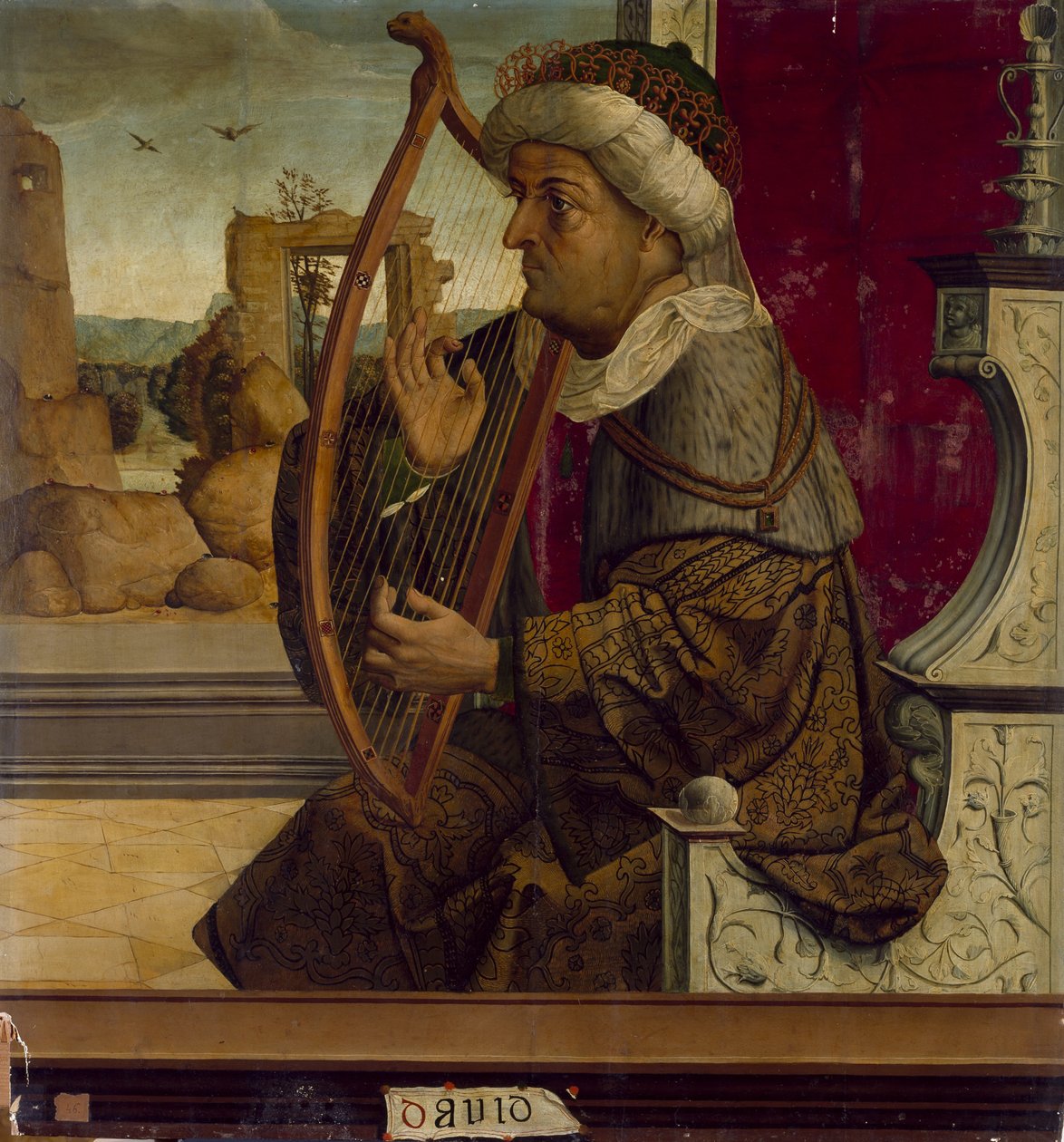 König David, um 1525 von Maestro de Becerril
