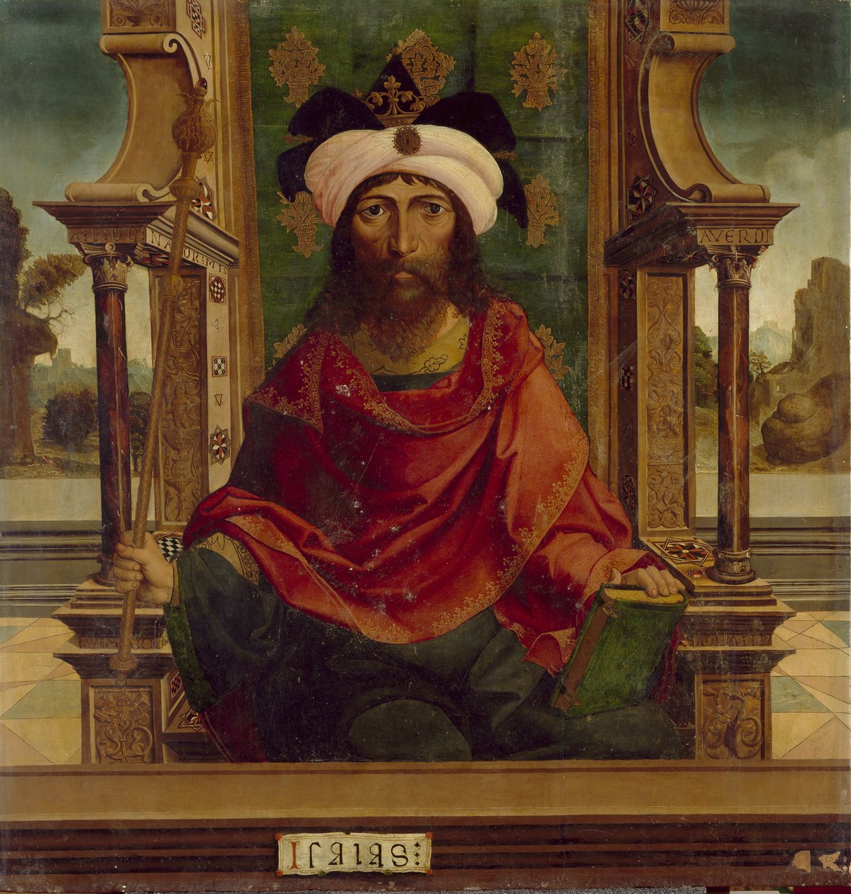 Der Prophet Jesaja, ca. 1525 von Maestro de Becerril