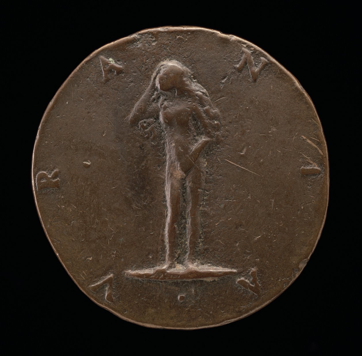 Urania [Rückseite], ca. 1519 von Maffeo Olivieri