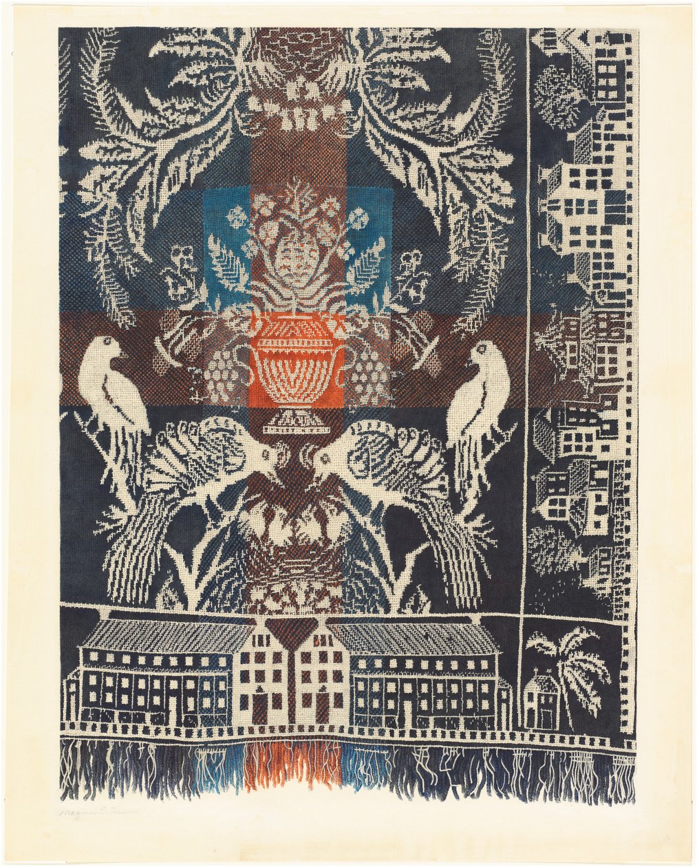 Boston Town Coverlet von Magnus S. Fossum