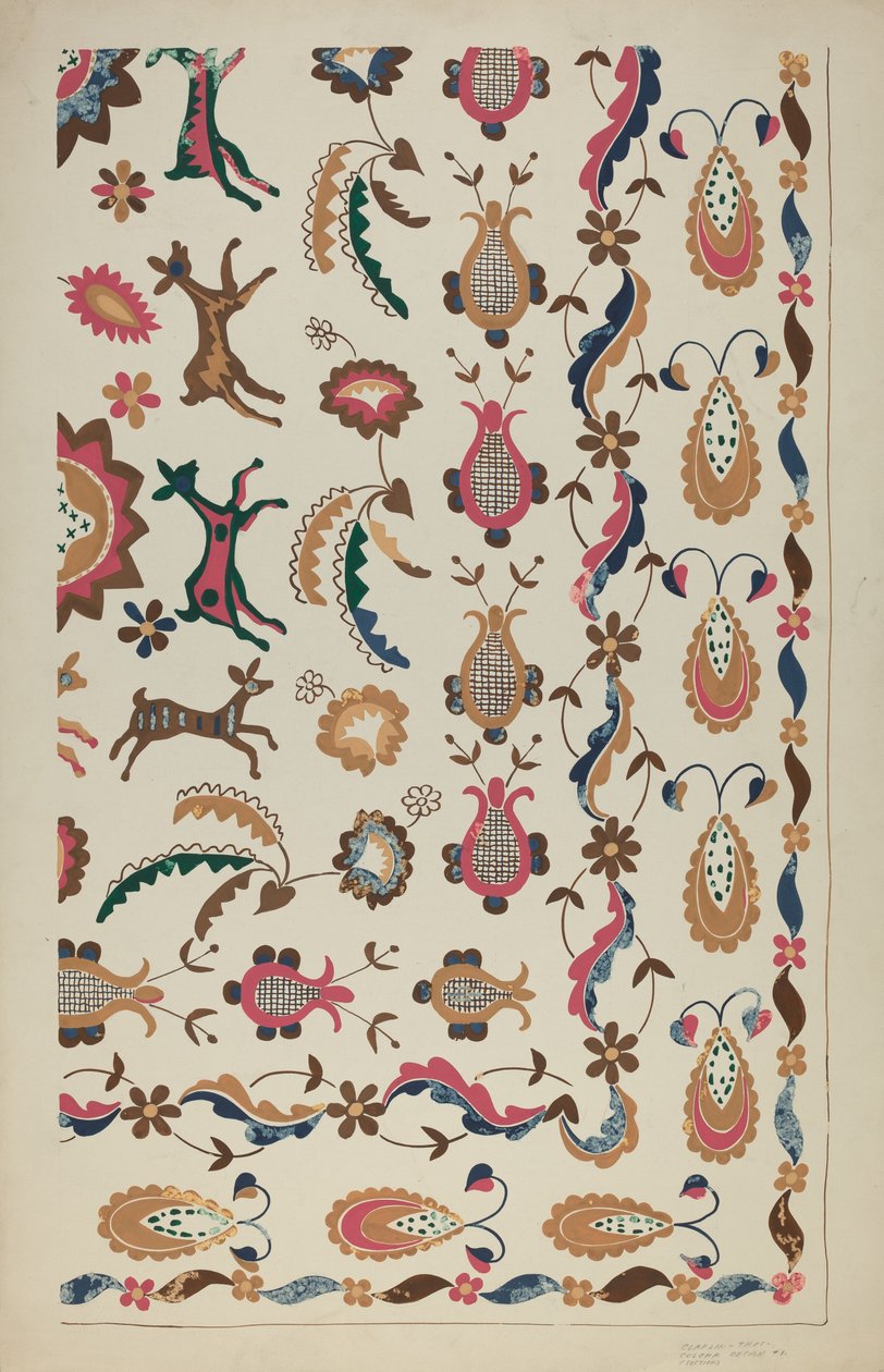 Colcha, 1935-1942 von Majel G. Claflin