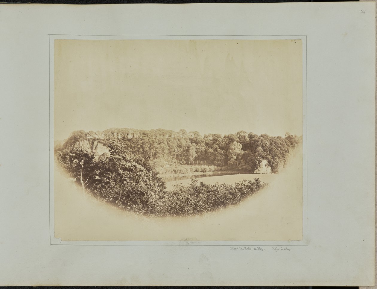 Blackstone Rocks, Bewdley von Major F. Gresley