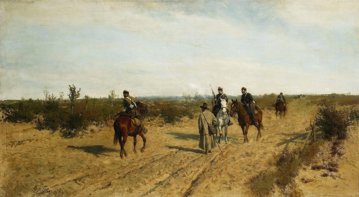 Aufständische Patrouille von Maksymilian Gierymski