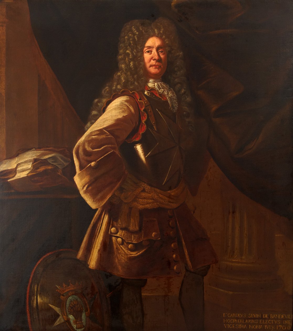 Carolus Sevin de Bandeville, 1706 von Maltese School