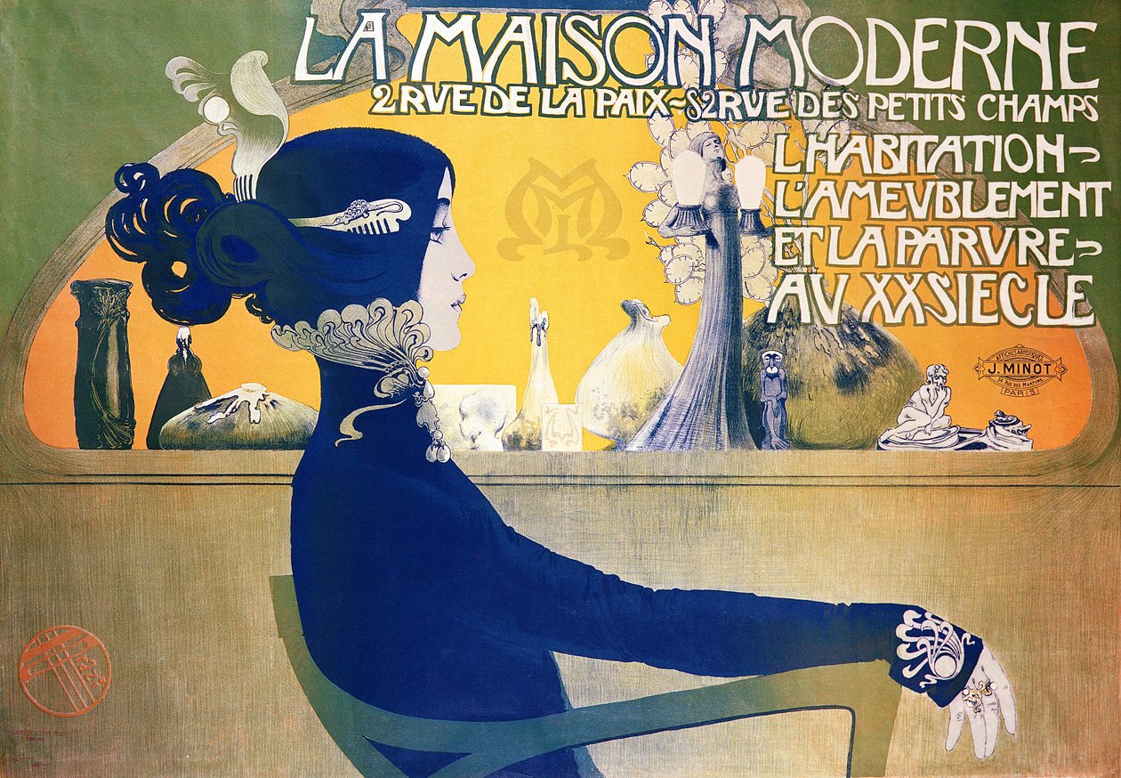 La Maison Moderne, ca. 1902 von Manuel Orazi