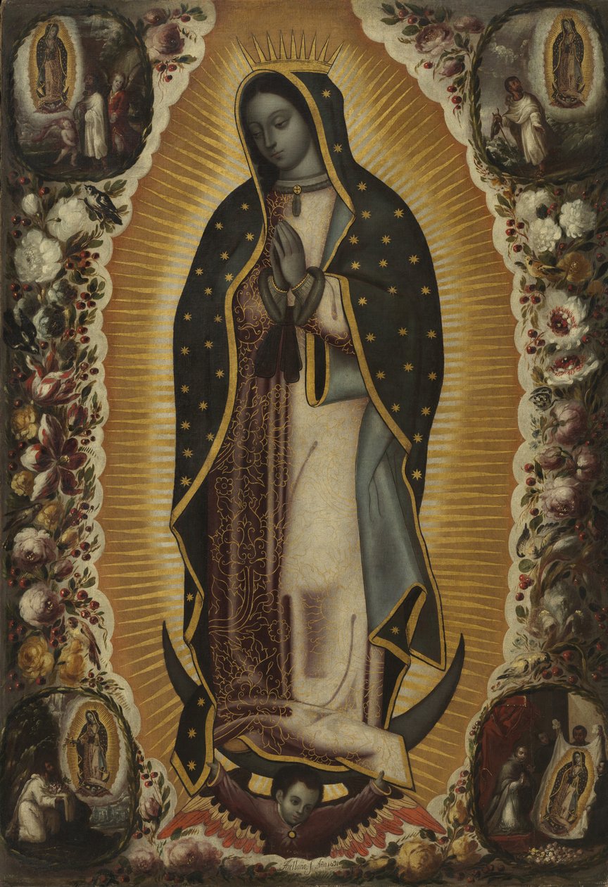 Jungfrau von Guadalupe von Manuel de Arellano