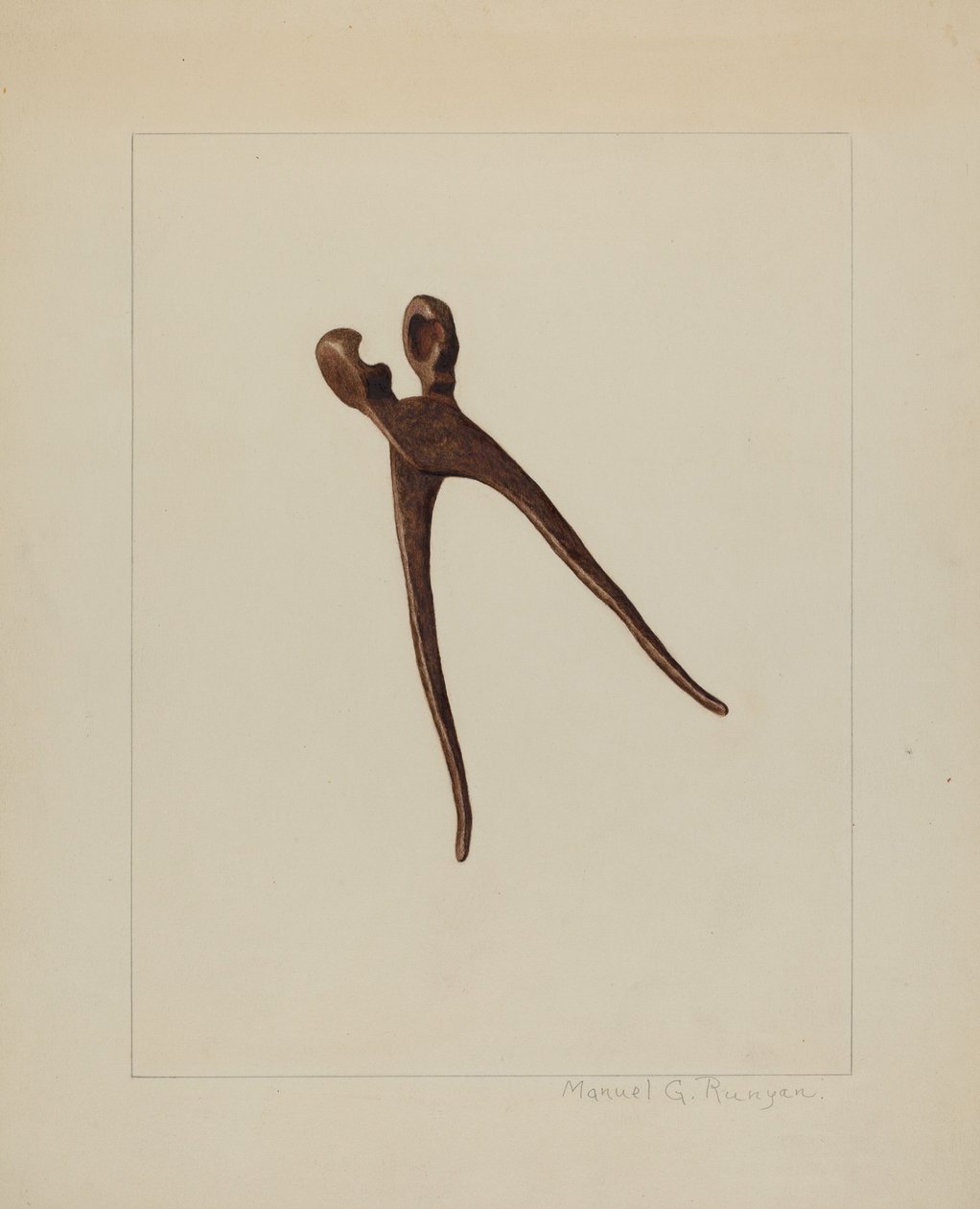 Kugelform, ca. 1938 von Manuel G. Runyan