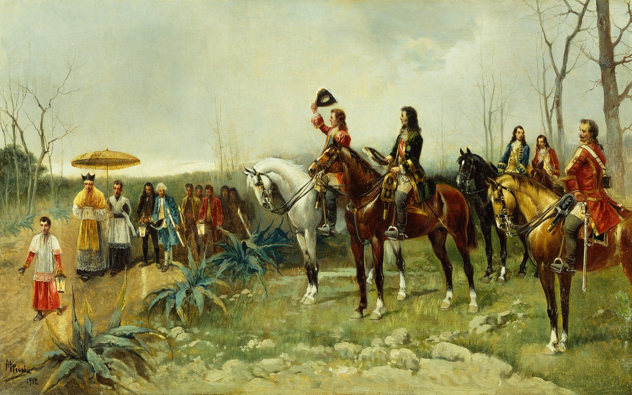 Die Prozession von Manuel Lopez y Picolo