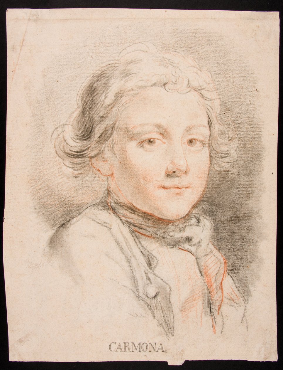 Porträt eines Jungen von Manuel Salvador Carmona