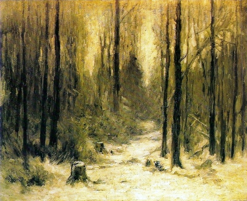 Ende des Winters von Marc Aurele Foy de Suzor Cote
